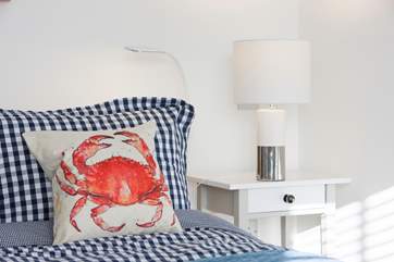 The cottage is just a ten minute walk from Bembridge, over the causeway crossing the harbour, a famous crabbing spot.