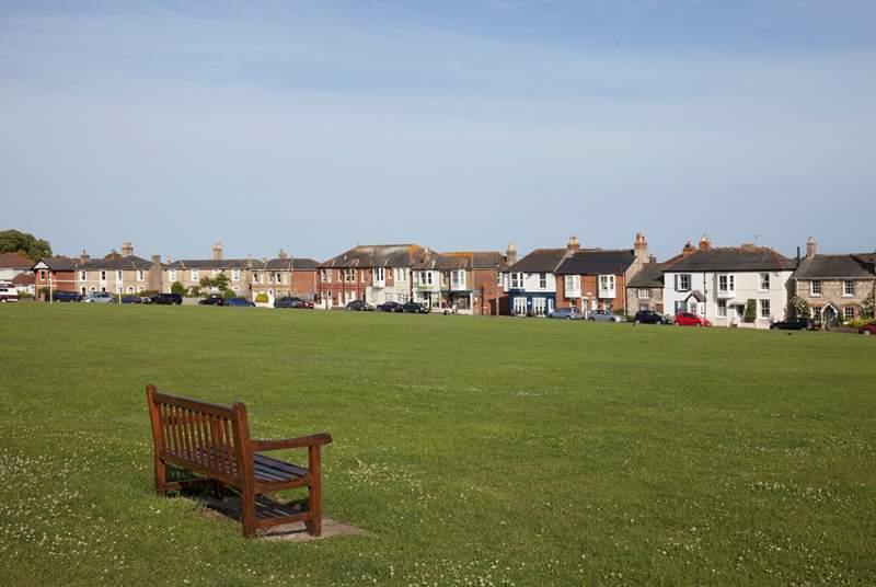 St Helens' village green is a lovely place to walk the dog, fly a kite or take a short walk.