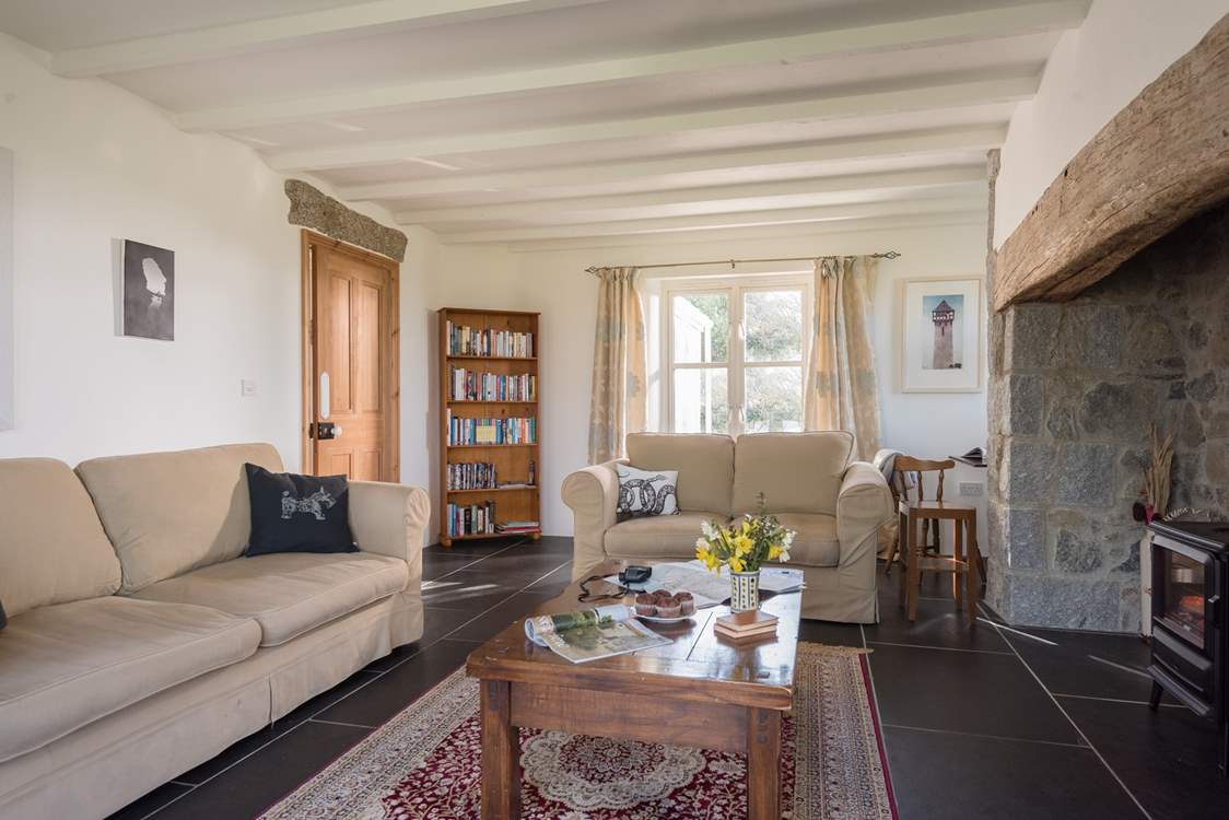 Sit back in the comfy sofas after a day of exploring.