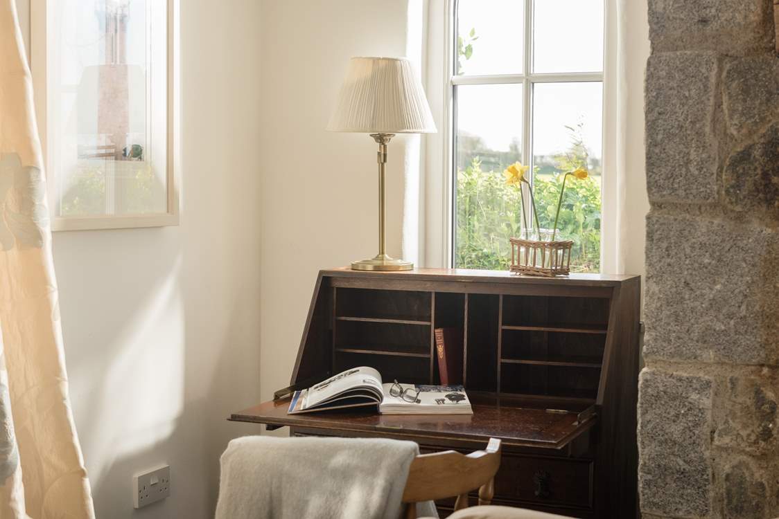 A place to sit for a quiet moment to reflect.