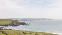 The coastline is spectacular.