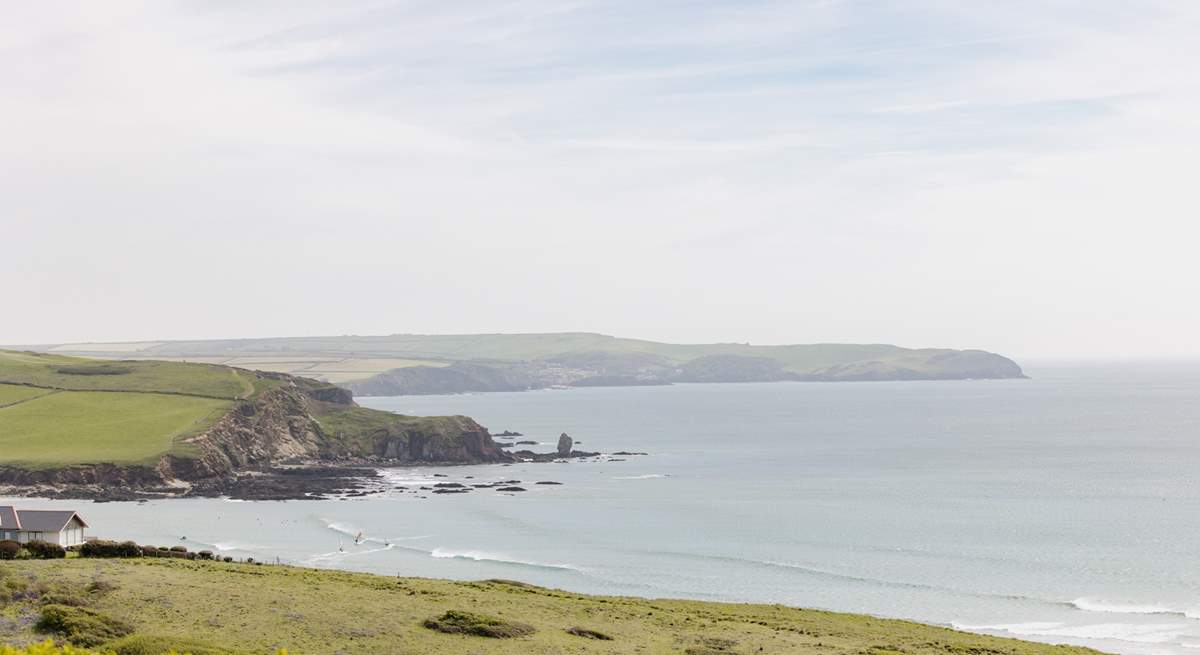 The coastline is spectacular.