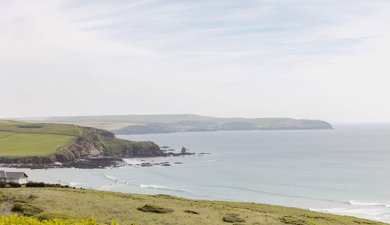 The coastline is spectacular.