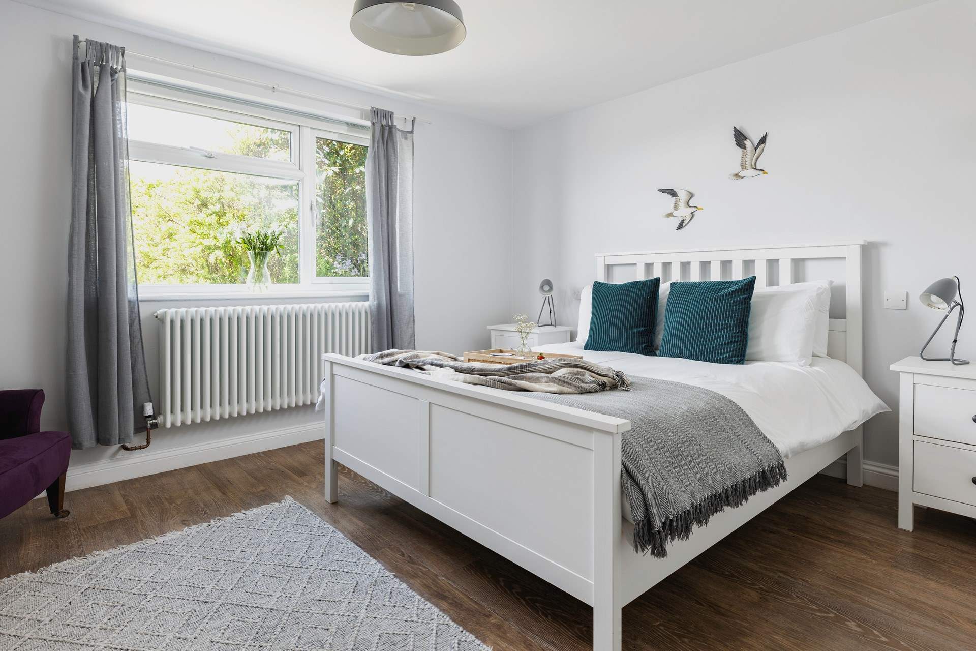 Bedroom 2 is a pretty king-size room.