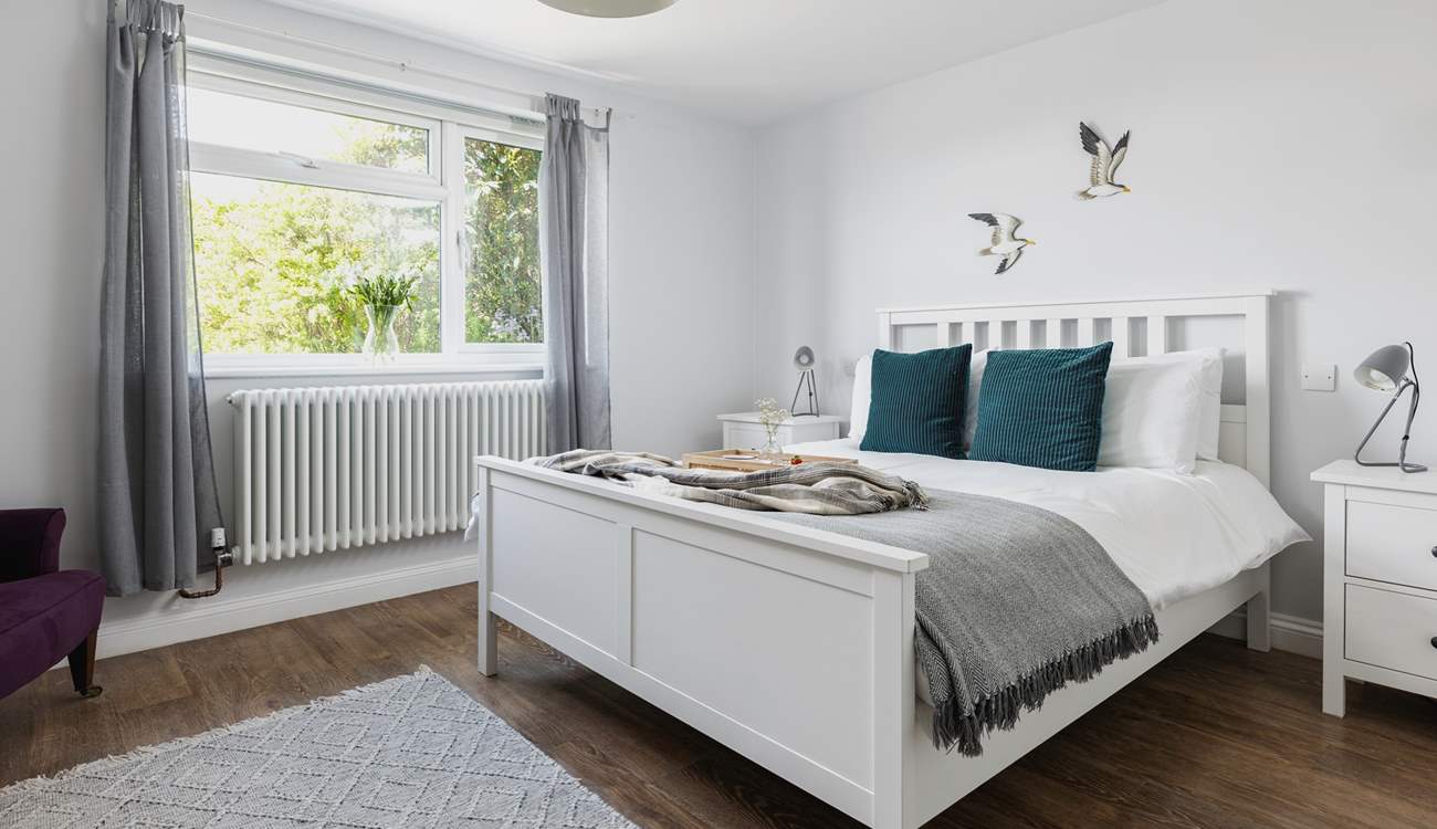 Bedroom 2 is a pretty king-size room.