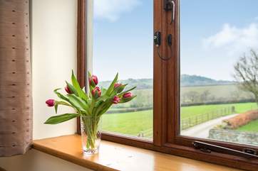 The view from Bedroom 2 - bliss!