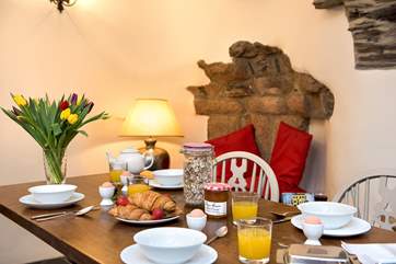 Enjoy time together over your holiday breakfast whilst you plan the day's adventures.