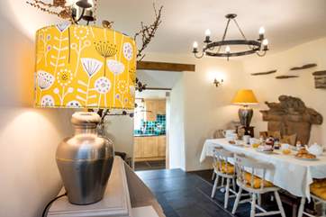 Enjoy time together over your holiday breakfast whilst you plan the day's adventures.