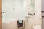 The en suite bathroom to the principal bedroom.