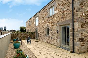 Both bedrooms have doors that open to a lovely patio.