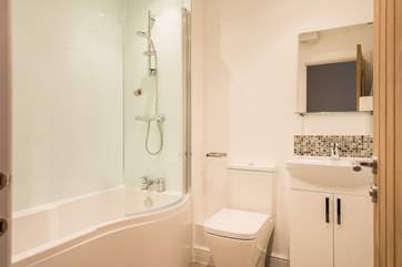Relax in the tub after a day out exploring or take a refreshing shower to start the day.