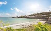 Coverack has a lovely sandy beach at low tide. - Thumbnail Image