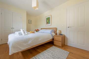 The second floor double en suite bedroom.