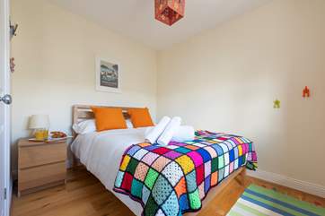 The second double bedroom on the second floor.