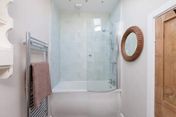 There is a brand new contemporary bathroom with the option of a shower or bath as you wish.
