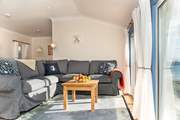 The open plan sitting/dining-room makes for a sociable holiday.