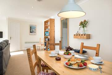 Why not treat yourself to a cream tea, jam on first please - we are in Cornwall!