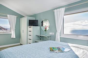 Bedroom 1 is double aspect so really does embrace the wonderful setting.