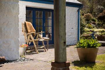 Soak up the sun on the terrace.