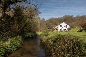 Explore the large garden at Treworgie Mill, who knows what you might find.