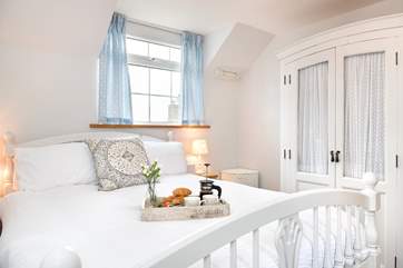 White Cottage has two pretty bedrooms.
