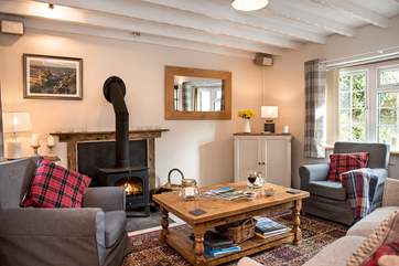 Plenty of room for everyone to chill out and relax after a day out exploring the delights of north Cornwall.