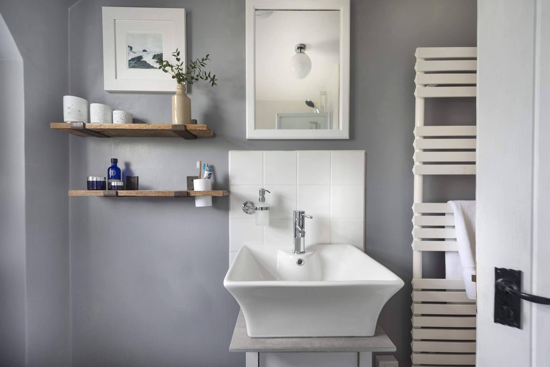 It's a very stylish space.