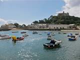 There is a pretty harbour at the Mount.