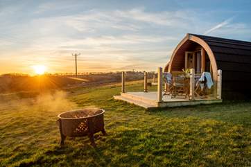 Sit back, relax and enjoy the sunset from Coastal Gaze.