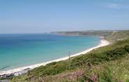 There is a huge beach, perfect for surfing and bucket and spade days, at Sennen, just a short drive away.