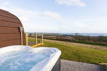 Newly added for 2022 is the luxury hot tub!