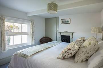 Bedroom 2 is at the rear of the cottage.