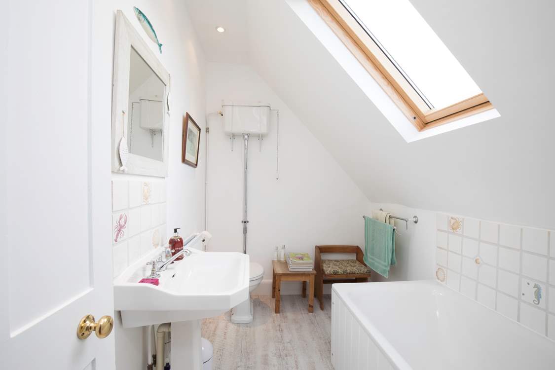 Make sure you bring bubbles with you so you can have a relaxing bubble bath.