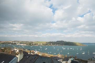 The view from the terrace.