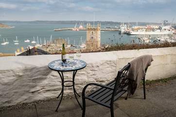What a great place for a glass of wine on a sunny evening!