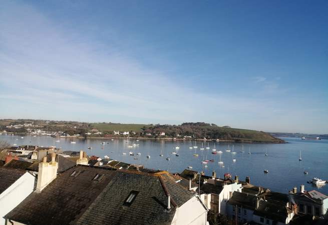 Looking over towards Flushing, what a view. 