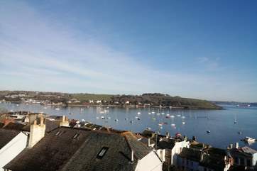 Looking over towards Flushing, what a view.