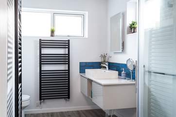 The family shower-room is on the first floor.