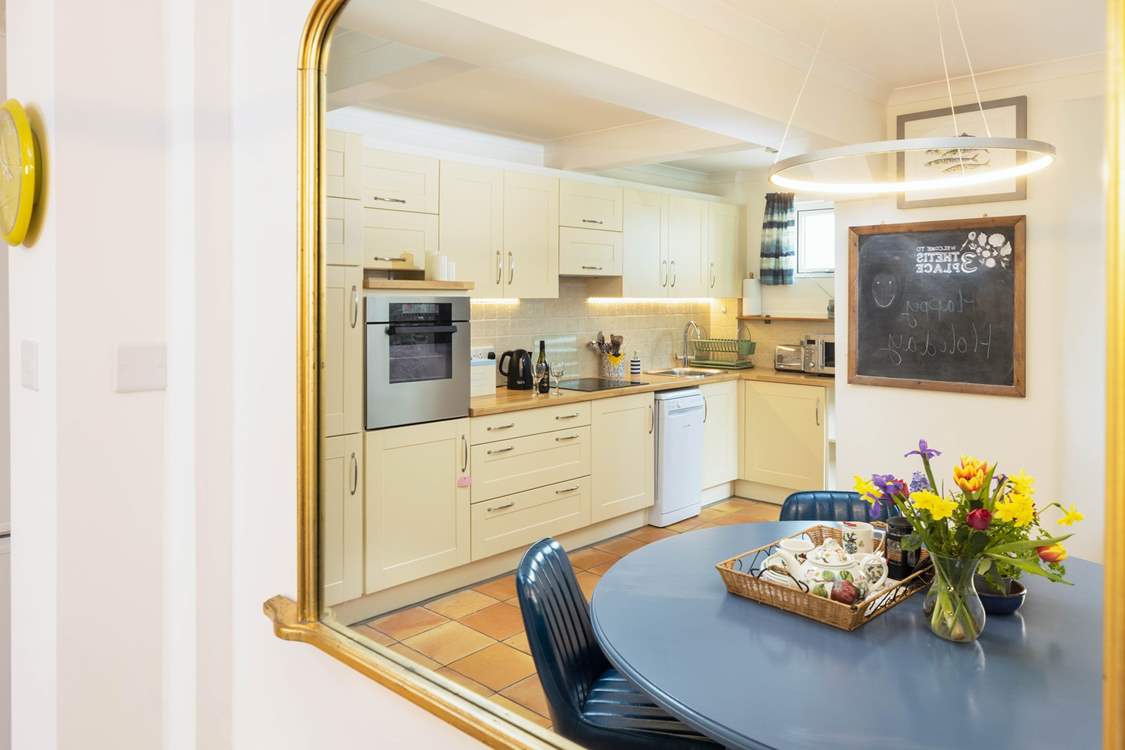 The kitchen/diner is the perfect place to spend time together.