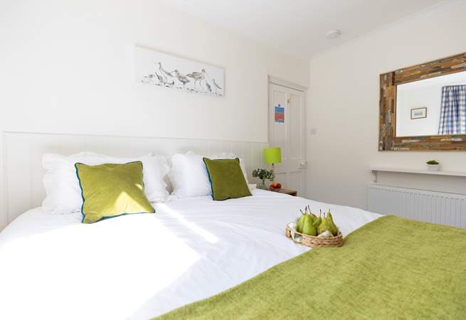 The bedroom on the first floor can be a super-king or two single beds (Bedroom 2). 