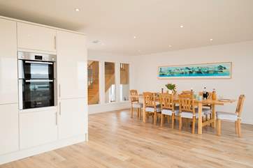 You will most definitely feel the WOW factor when entering this property into the open plan kitchen/dining-room.