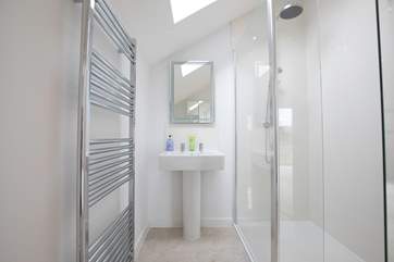 En suite shower-room to the master bedroom.