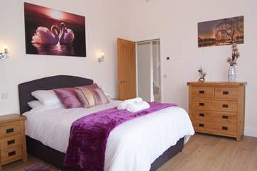 This is the main bedroom on the first floor.
