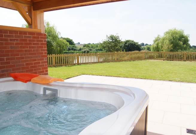 This is the view from your hot tub!