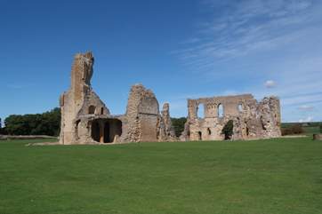 Sherborne Castle, one of two in this historic market town.
