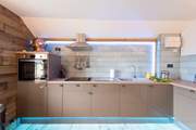The kitchen.