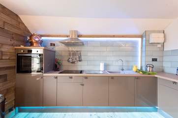 The kitchen.