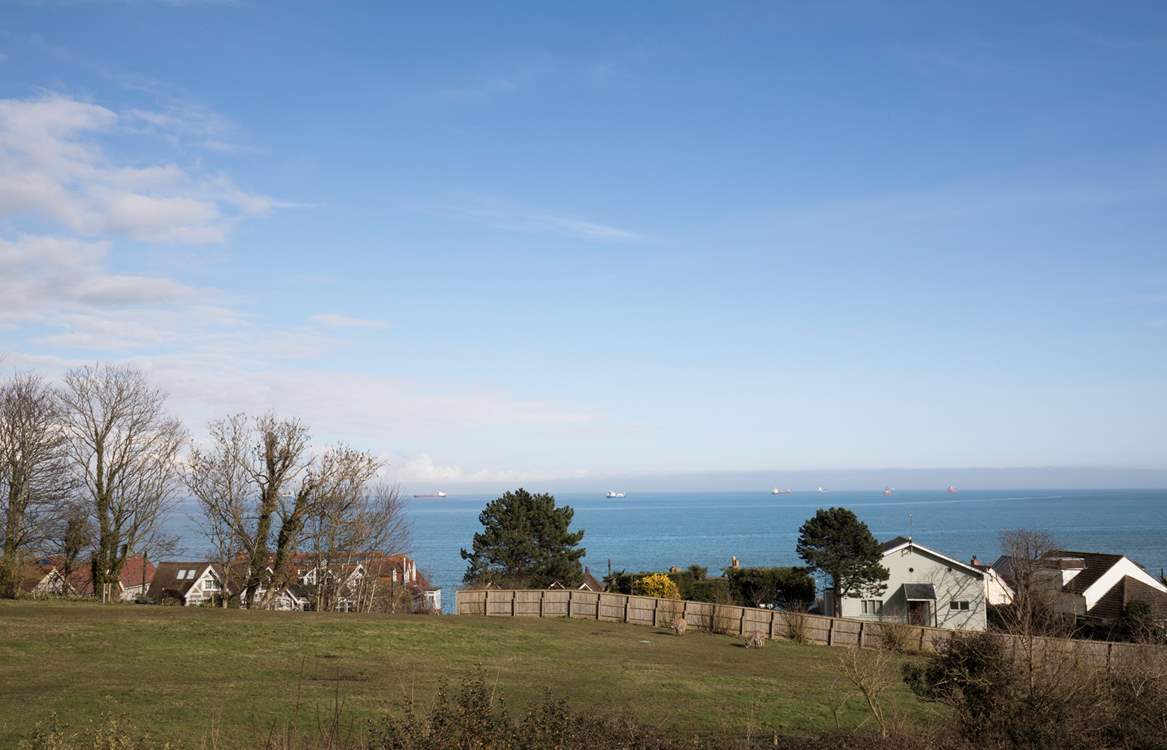 Watch those boats sail on by from numerous rooms in the house.