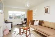 Relax and pop your feet up in this naturally light space.