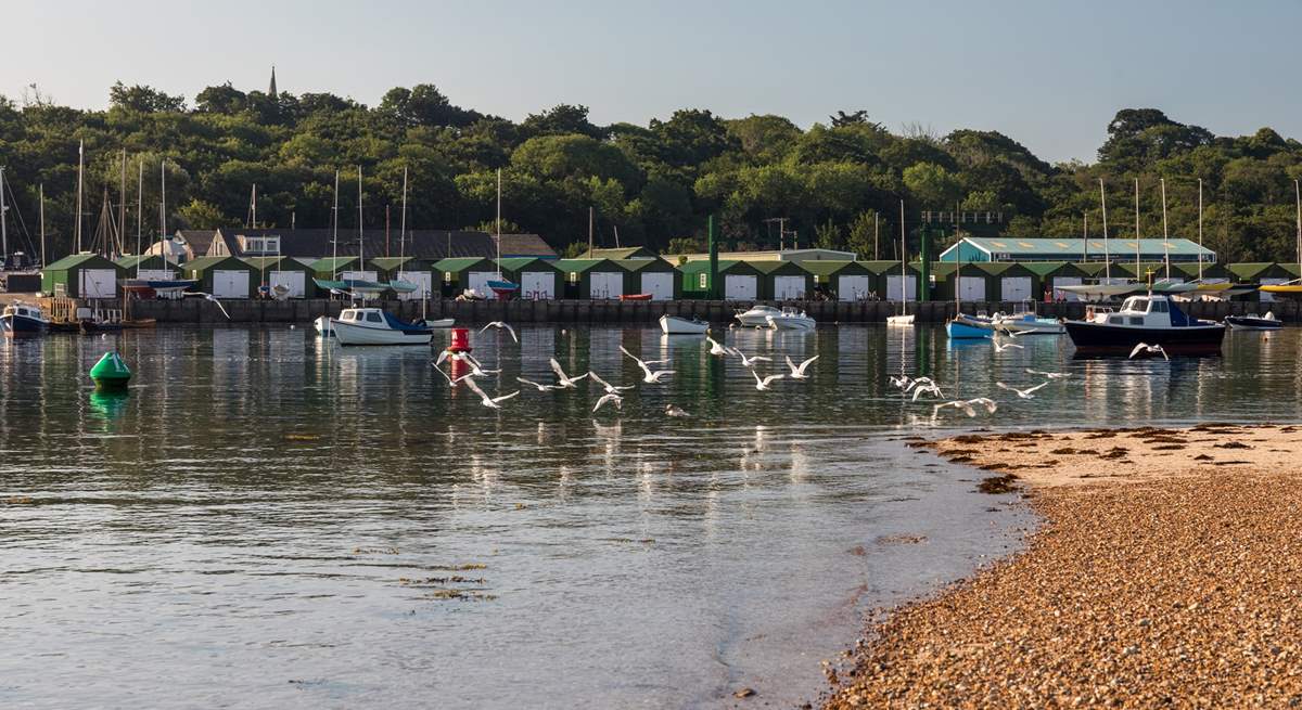 Take a leisurely walk along the nearby picturesque Bembridge Harbour.